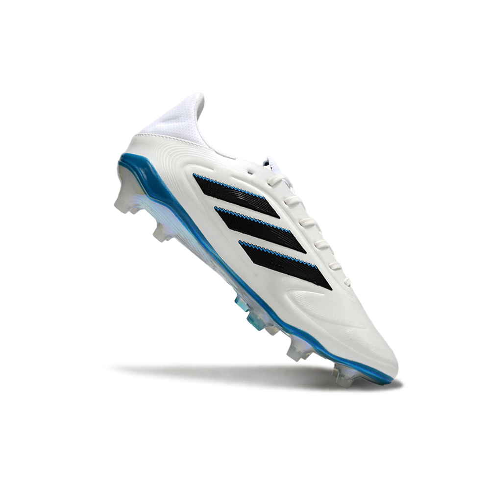 Chuteira Campo Adidas Copa 11Pure FG Branco, Azul e Preto