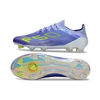 Chuteira Campo Adidas F50 FG Roxo e Verde - imagem 6