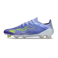 Chuteira Campo Adidas F50 FG Roxo e Verde - imagem 1