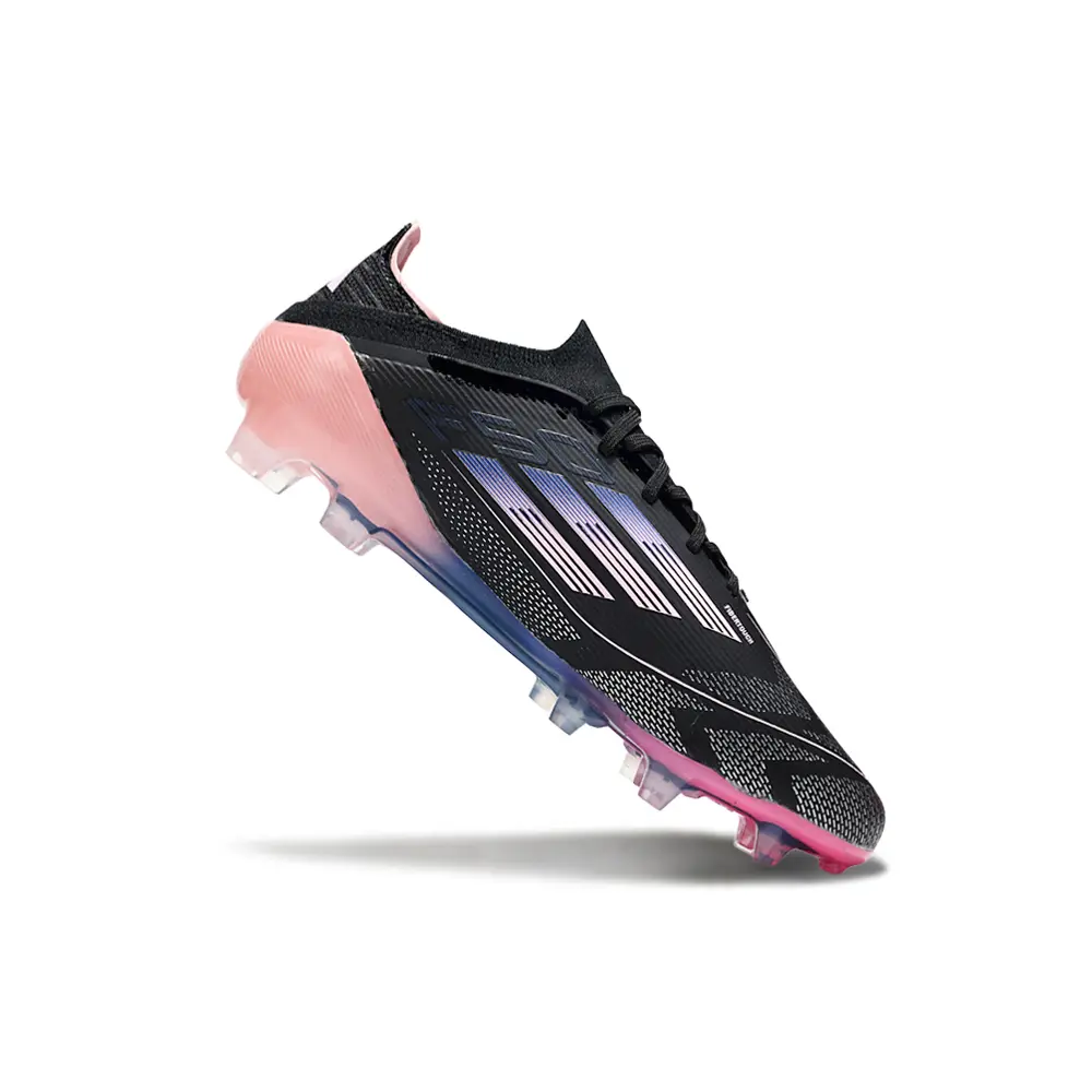 Chuteira Campo Adidas F50 Preto e Rosa