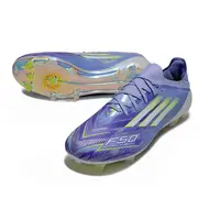Chuteira Campo Adidas F50 FG Roxo e Verde - imagem 5