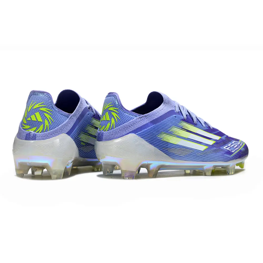 Chuteira Campo Adidas F50 FG Roxo e Verde