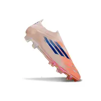 Chuteira Campo Adidas F50 LL FG Rosa e Azul - imagem 4