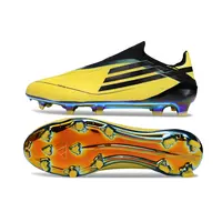 Chuteira Campo Adidas F50 LL FG Amarelo e Preto - imagem 4