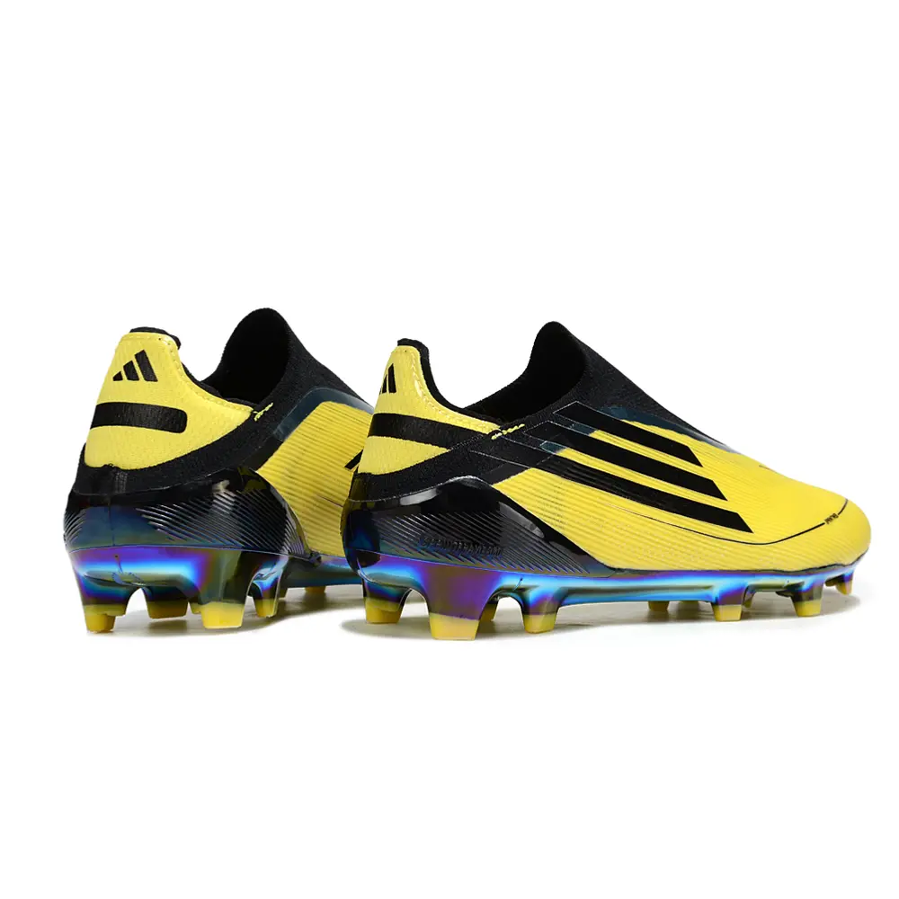Chuteira Campo Adidas F50 LL FG Amarelo e Preto