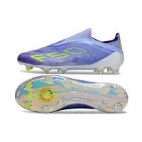 Chuteira Campo Adidas F50 LL FG Roxo e Verde - imagem 3
