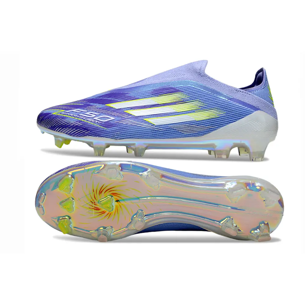 Chuteira Campo Adidas F50 LL FG Roxo e Verde
