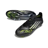 Chuteira Campo Adidas F50 FG Preto e Verde - imagem 3