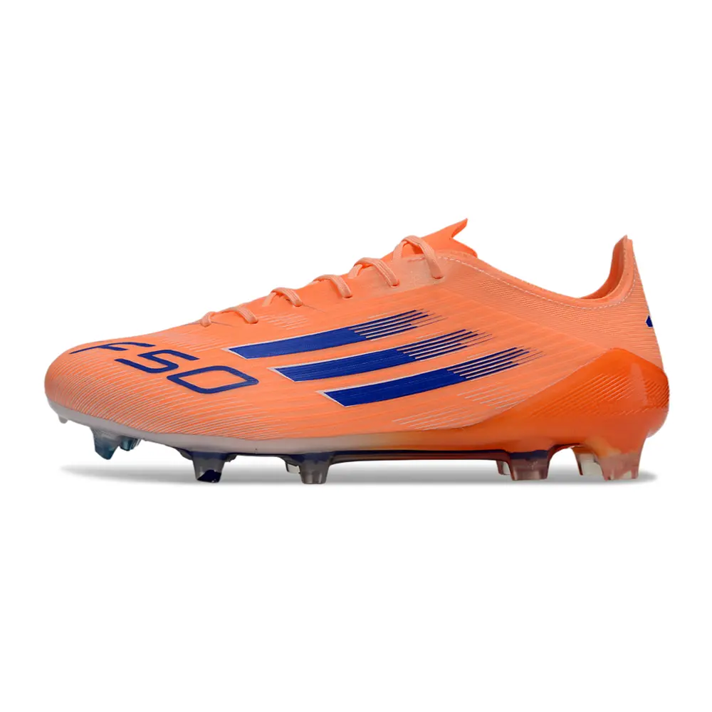 Chuteira Campo Adidas F50 FG Laranja e Azul