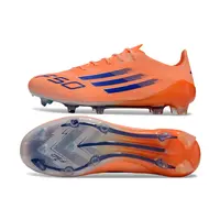 Chuteira Campo Adidas F50 FG Laranja e Azul - imagem 7