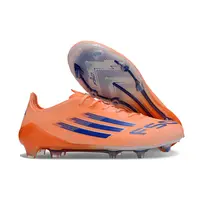 Chuteira Campo Adidas F50 FG Laranja e Azul - imagem 2