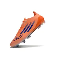 Chuteira Campo Adidas F50 FG Laranja e Azul - imagem 5