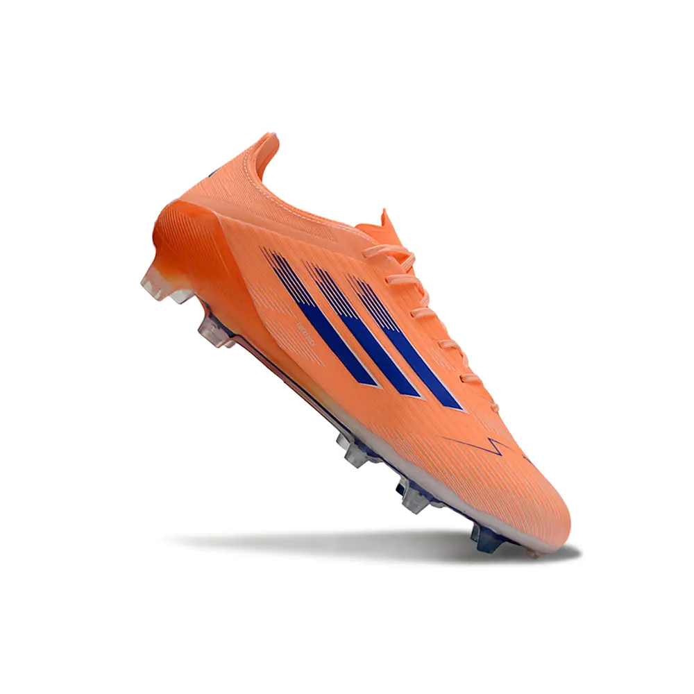 Chuteira Campo Adidas F50 FG Laranja e Azul