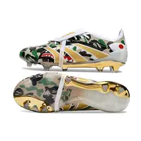 Chuteira Campo Adidas Predator FT 30 Elite FG Dourado, Verde, Preto, Branco e Vermelho - imagem 2
