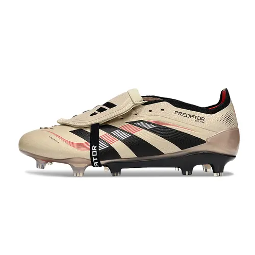 Chuteira Campo Adidas Predator FT 30 Elite FG Dourado e Preto