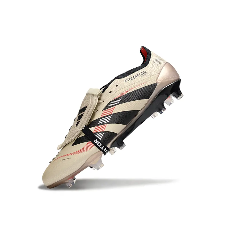 Chuteira Campo Adidas Predator FT 30 Elite FG Dourado e Preto