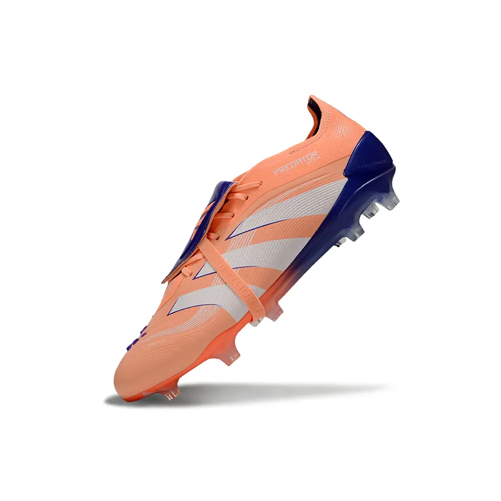 Chuteira Campo Adidas Predator FT 30 Elite FG Laranja e Azul