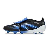 Chuteira Campo Adidas Predator FT 30 Elite FG Preto e Azul - imagem 1
