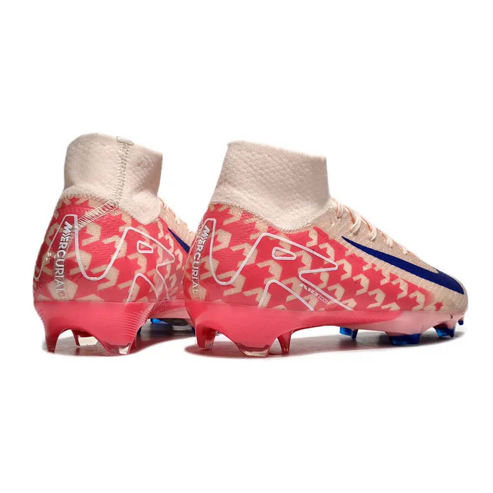 Chuteira Campo Nike Air Zoom Mercurial Superfly 10 Elite FG Rosa
