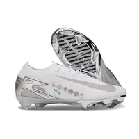 Chuteira Campo Nike Air Zoom Mercurial Vapor 16 Elite FG Branco,  - imagem 6
