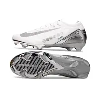 Chuteira Campo Nike Air Zoom Mercurial Vapor 16 Elite FG Branco,  - imagem 7