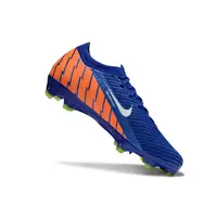 Chuteira Campo Nike Air Zoom Mercurial Vapor 16 Elite FG Azul e Laranja - imagem 2