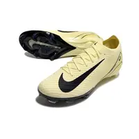 Chuteira Campo Nike Air Zoom Mercurial Vapor 16 Elite FG Bege e Preto - imagem 4