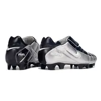 Chuteira Campo Nike Total 90 FG Prata e Preto - imagem 5