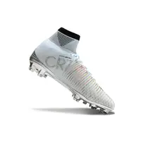 Chuteira Campo Nike Retrô Mercurial Superfly 5 Azul e Prata - imagem 2