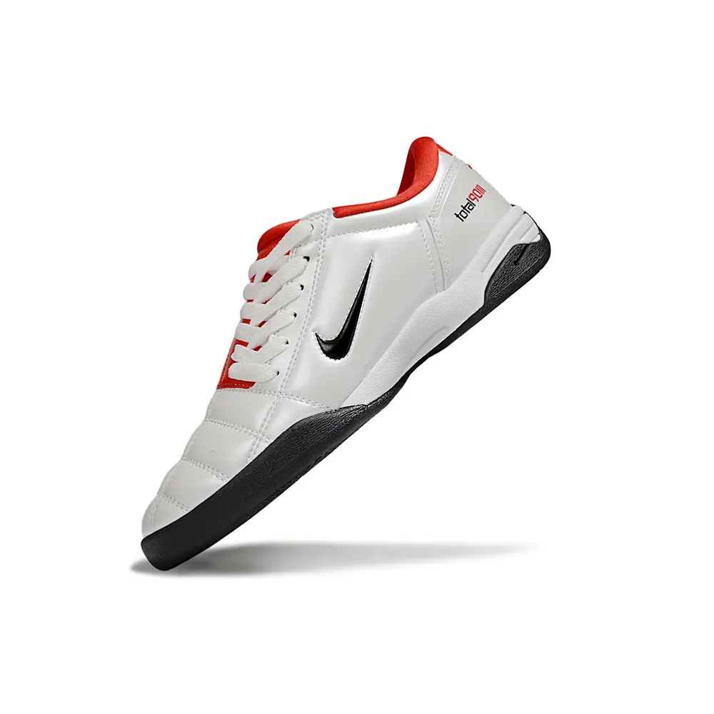Chuteira Futsal Nike Total 90 IC Vermelho e Prata