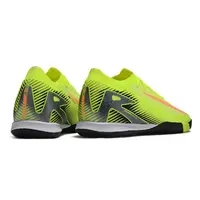 Chuteira Futsal Nike Air Zoom Mercurial Vapor 15 Elite IC Amarelo, Laranja e Preto - imagem 5