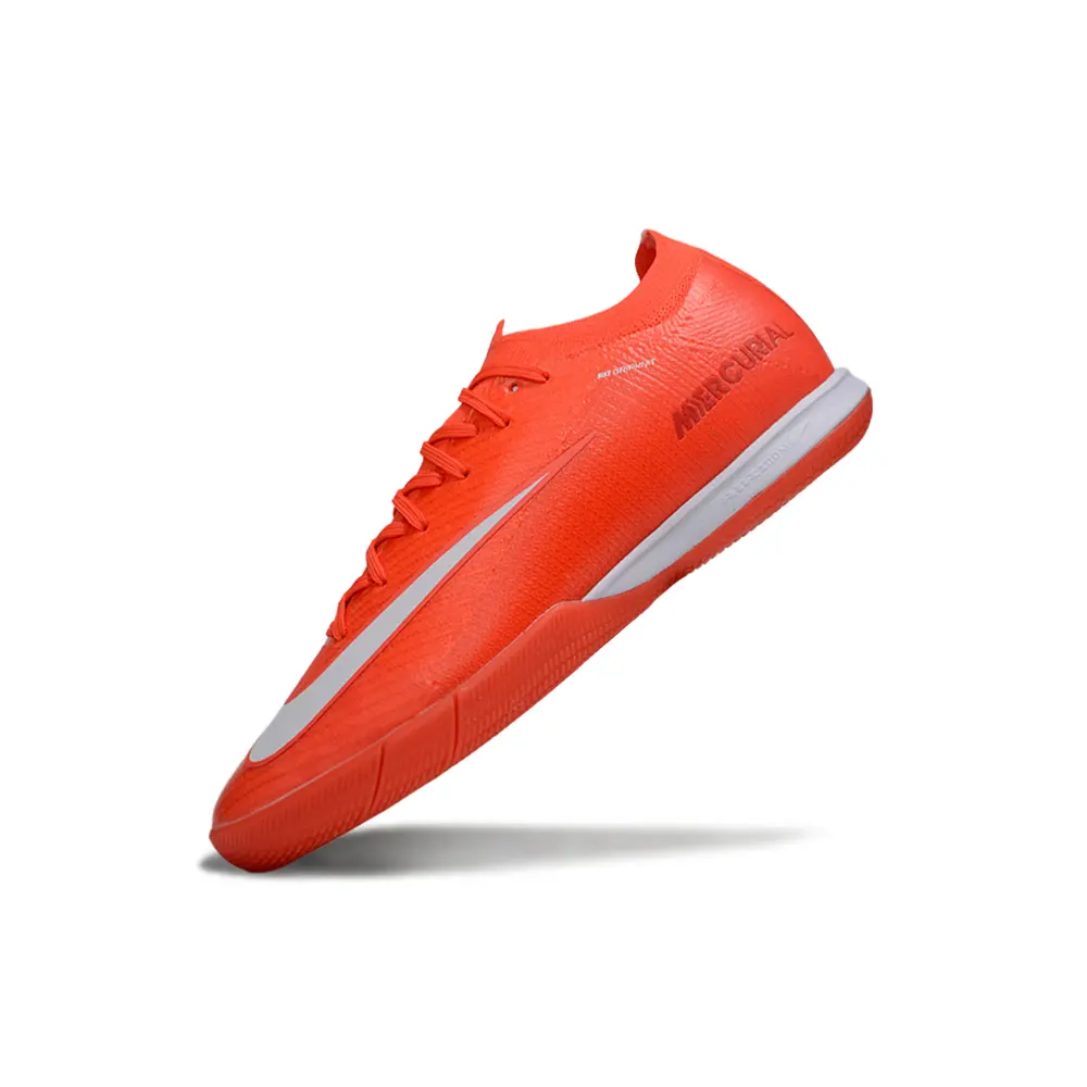 Chuteira Futsal Nike Air Zoom Mercurial Vapor 15 Elite IC Vermelho e Branco