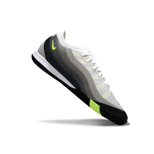 Chuteira Futsal Nike Air Zoom Mercurial Vapor 16 Elite IC Branco, Preto e Verde