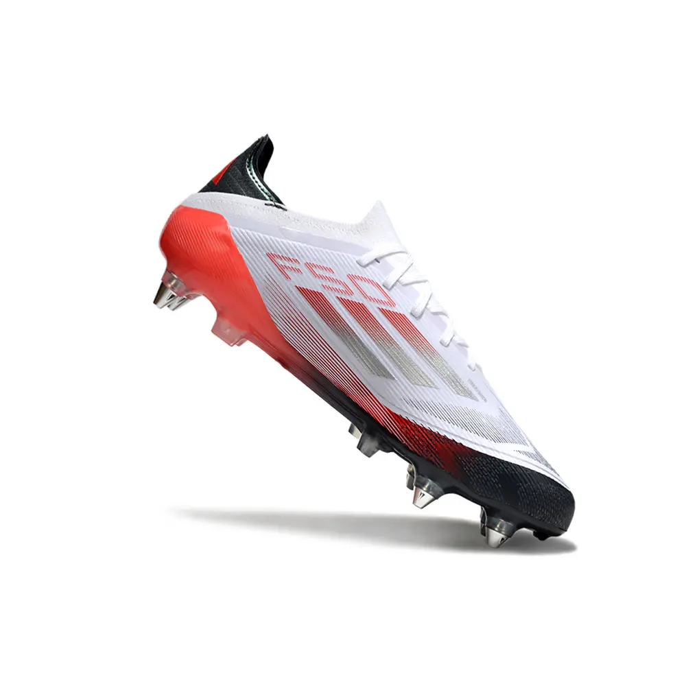 Chuteira Campo Adidas F50 Ponta de Aluminio Branco, 