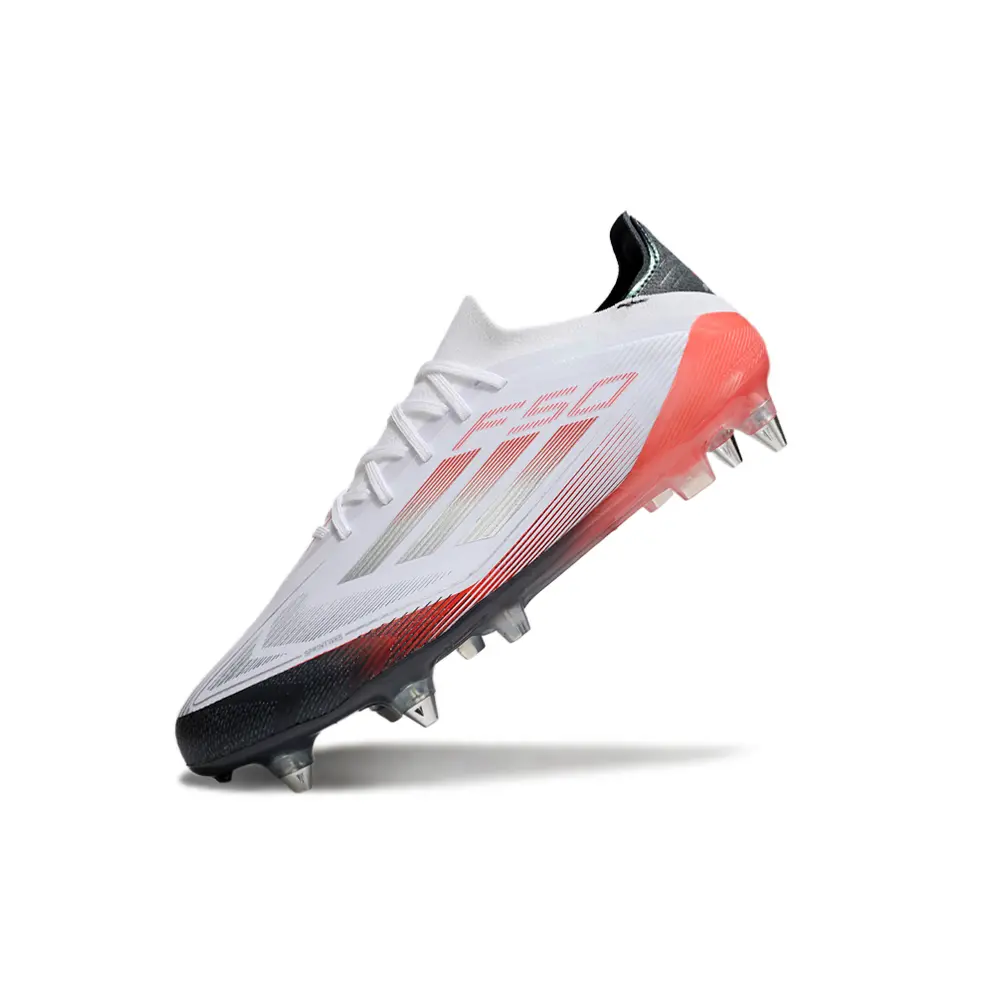 Chuteira Campo Adidas F50 Ponta de Aluminio Branco, 