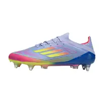 Chuteira Campo Adidas F50 Ponta de Aluminio Roxo, Azul, Rosa e Amarelo - imagem 1