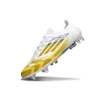 Chuteira Campo Adidas F50 Ponta de Aluminio Branco e Amarelo - imagem 5