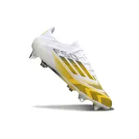 Chuteira Campo Adidas F50 Ponta de Aluminio Branco e Amarelo - imagem 3