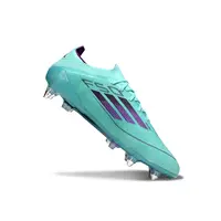 Chuteira Campo Adidas F50 Ponta de Aluminio Azul e Roxo - imagem 2