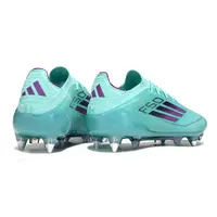 Chuteira Campo Adidas F50 Ponta de Aluminio Azul e Roxo - imagem 5