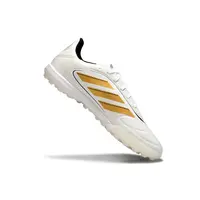 Chuteira Society Adidas Copa Pure.2 TF Branco e Dourado - imagem 2