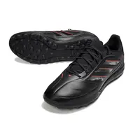 Chuteira Society Adidas Copa Pure.2 TF Preto e Vermelho - imagem 4