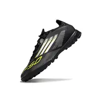 Chuteira Society Adidas F50 TF ''Electric Stealth'' Preto e Verde - imagem 4