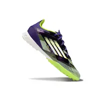 Chuteira Society Adidas F50 TF Roxa e Verde - imagem 3