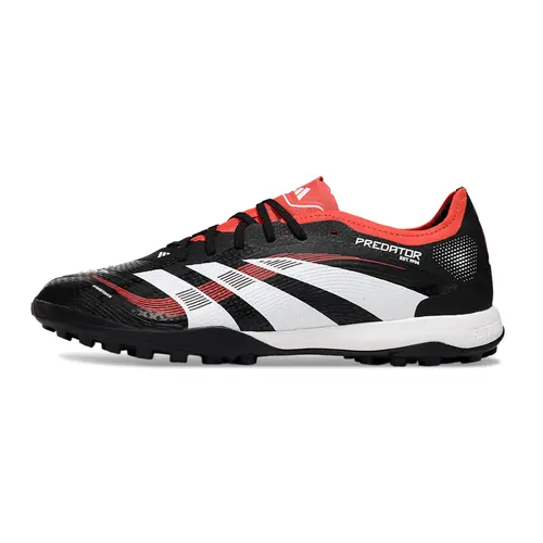 Chuteira Society Adidas Predator Elite TF Preto e Vermelho