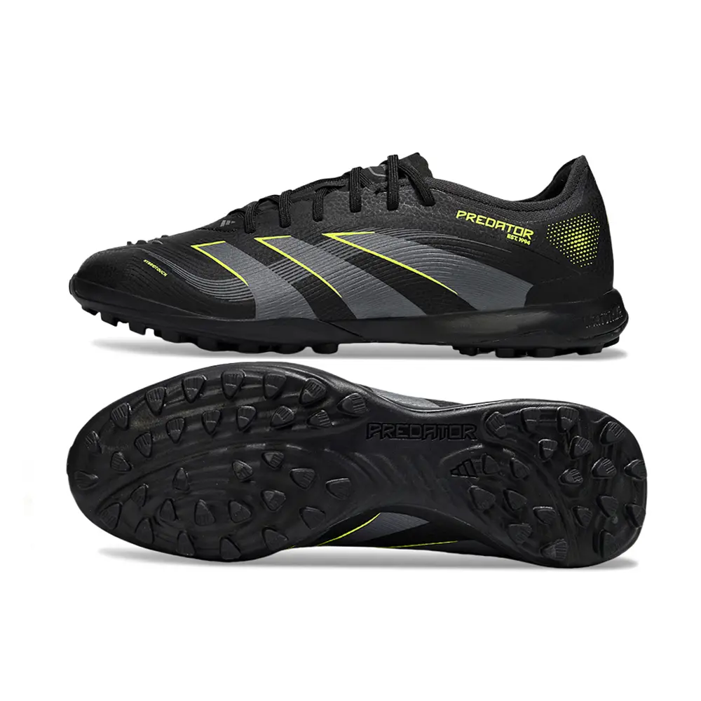 Chuteira Society Adidas Predator Elite TF Preto e Verde