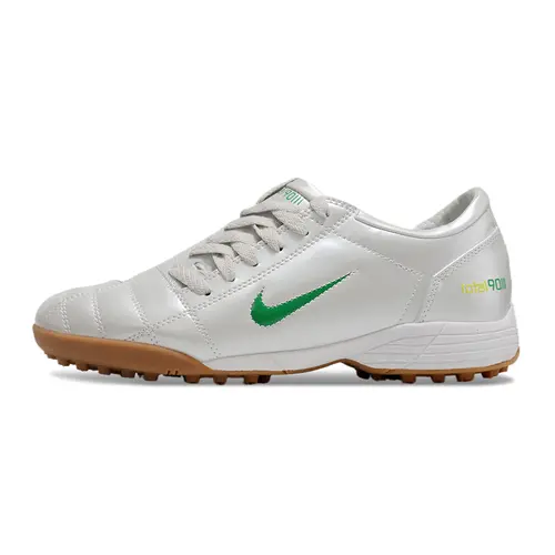 Chuteira Society Nike Total 90 TF Branco e Verde