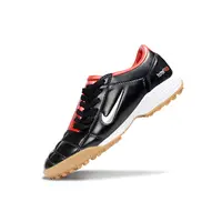 Chuteira Society Nike Total 90 TF Preto e Vermelho - imagem 5