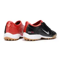 Chuteira Society Nike Total 90 TF Preto e Vermelho - imagem 4