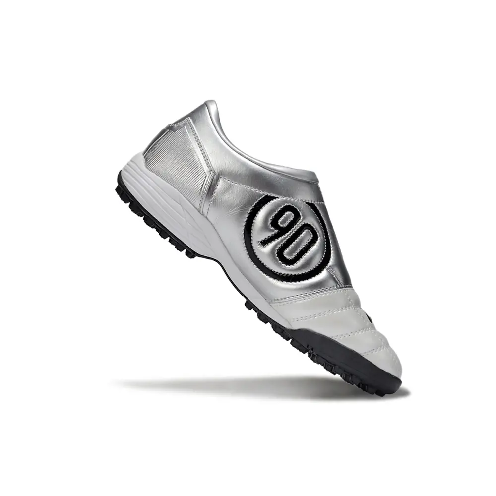 Chuteira Society Nike Total 90 TF Prata